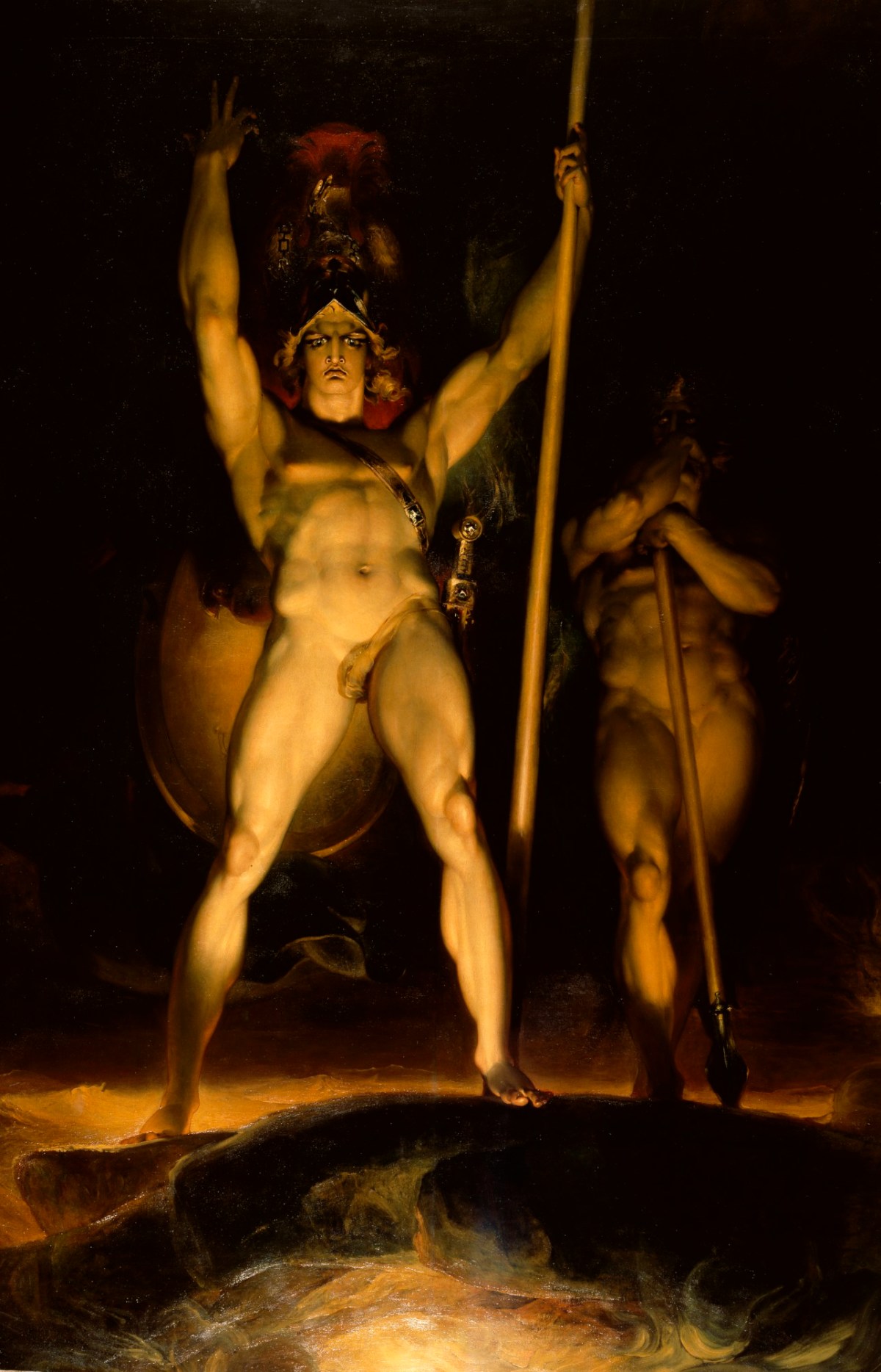 Lawrence, Thomas; Satan summoning his Legions; https://www.royalacademy.org.uk/art-artists/work-of-art/O2322

Credit line: (c)  (c) Royal Academy of Arts / Photographer credit: Leith, Marcus /